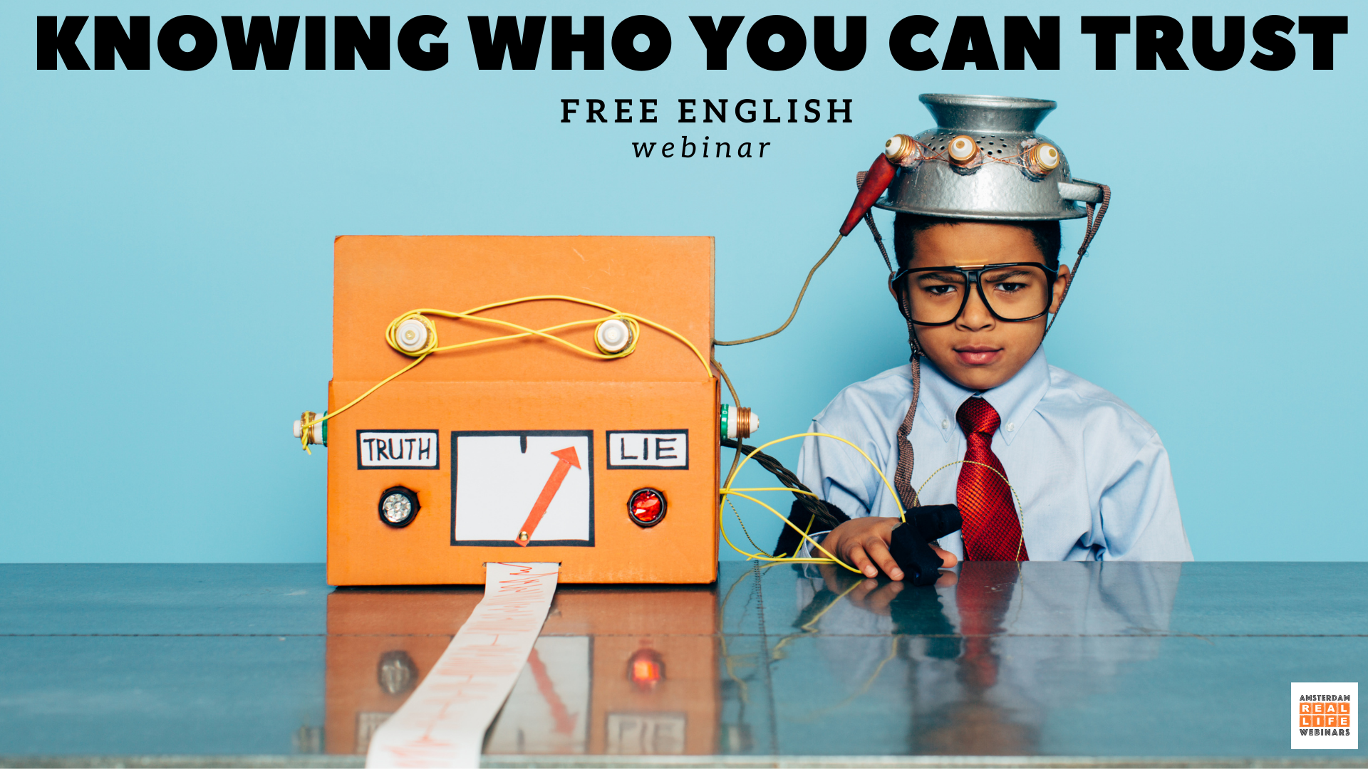 Watch the webinar of knowing who you can trust